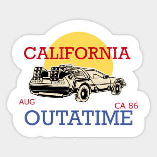 OutaTime Sticker